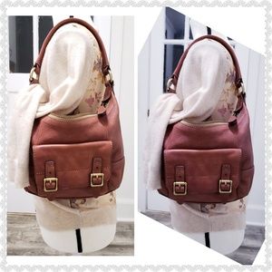 Authentic Fossil leather bag